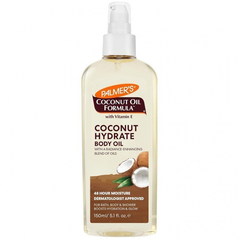 PalmersCoconutOilFormulaBodyMoisturizerwithGreenCoffeeExtract,BathOilforDry,5.1Ounces(SprayCap) F9M7