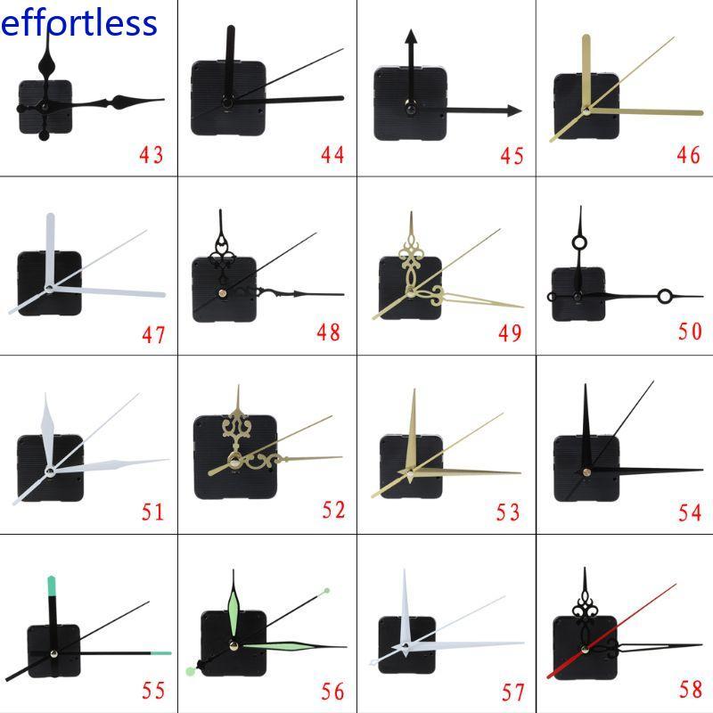 EL DIY Quartz Clock Movement Silence Quartz Clock Core Accessories Supplies
