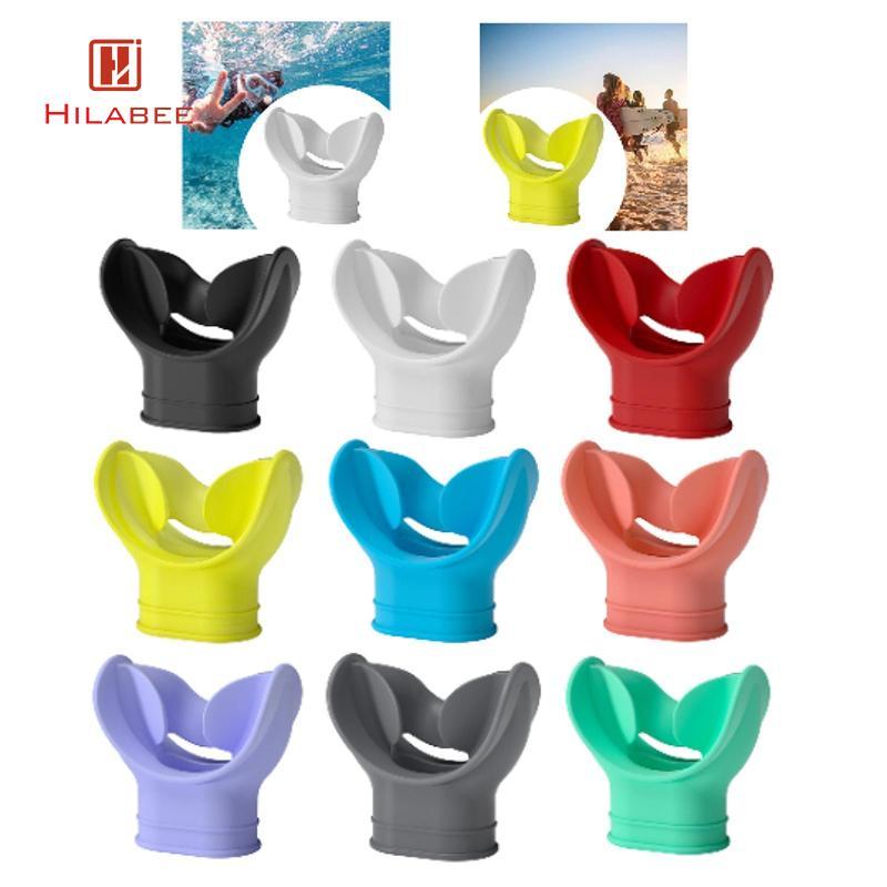 HILABEE Scuba Mouthpiece Universal Scuba Regulator Mouthpiece อุปกรณ์ดําน้ําสําหรับกีฬาทางน้ําดําน้ํ