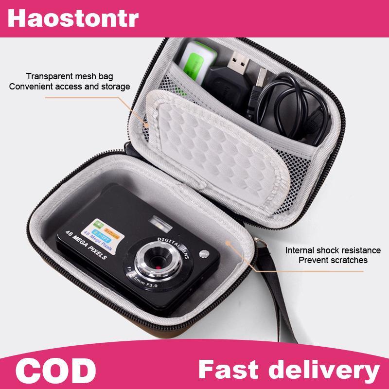 Haostontr กระเป๋ากล้องดิจิตอลสําหรับ G9X G7X III II สําหรับ ZV1 ZV1F RX100 สําหรับ Hero 12 สําหรับ C