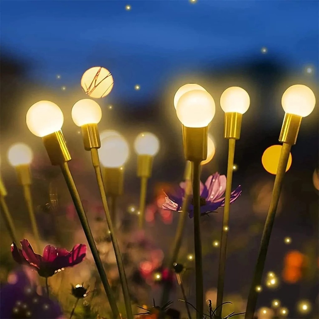 Raya Solar LED Firefly Light กันน้ํากลางแจ้งตกแต่งสวน Firework Festival Diwali