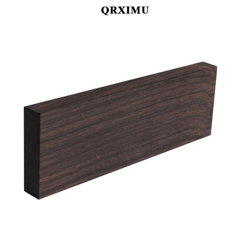 Sharprepublic ไม้ไม้มะเกลือสีดํา Lumber 4.7x1.6x0.4 นิ้ว Lumber DIY Handle Instruments Fade ไม้ Timb