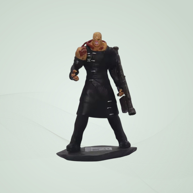 Resident Evil 20th Anniversary Nemesis Action Figure - โมเดลตกแต่งเคสเดสก์ท็อปและพีซี