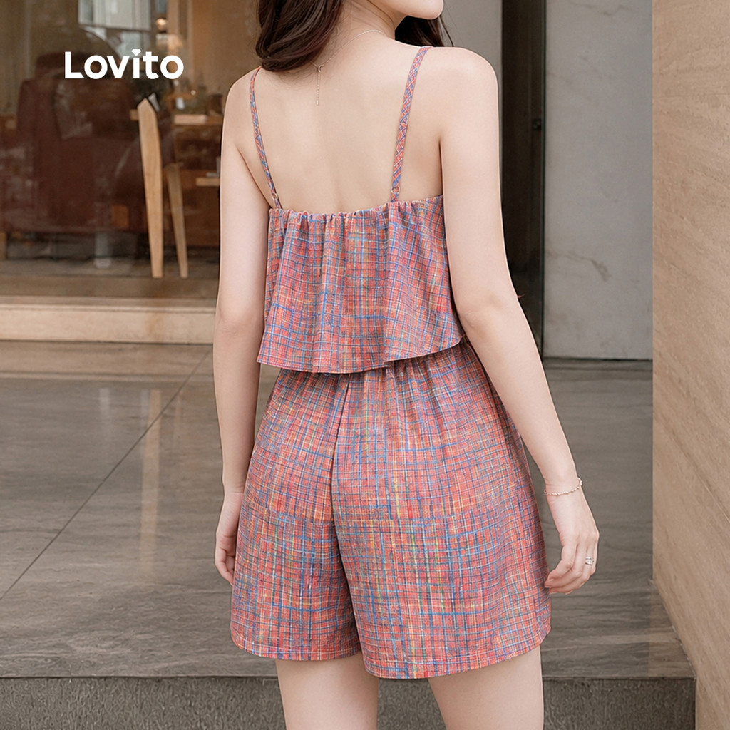 Lovito جمبسوت نسائي وردي كاجوال — صورة 3