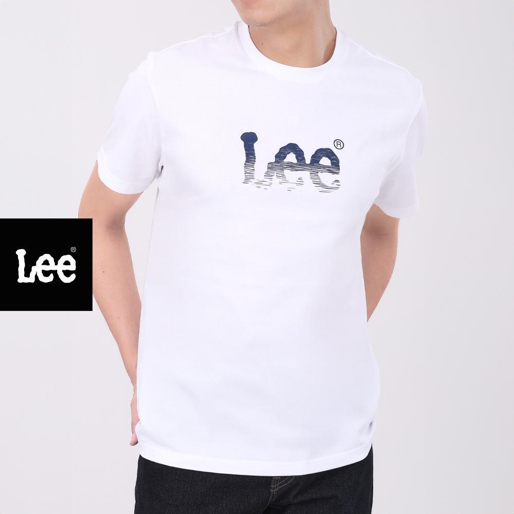 LEE เสื้อยืดแขนสั้นผู้ชาย รุ่น LE F126MTSSF05 สีขาว
