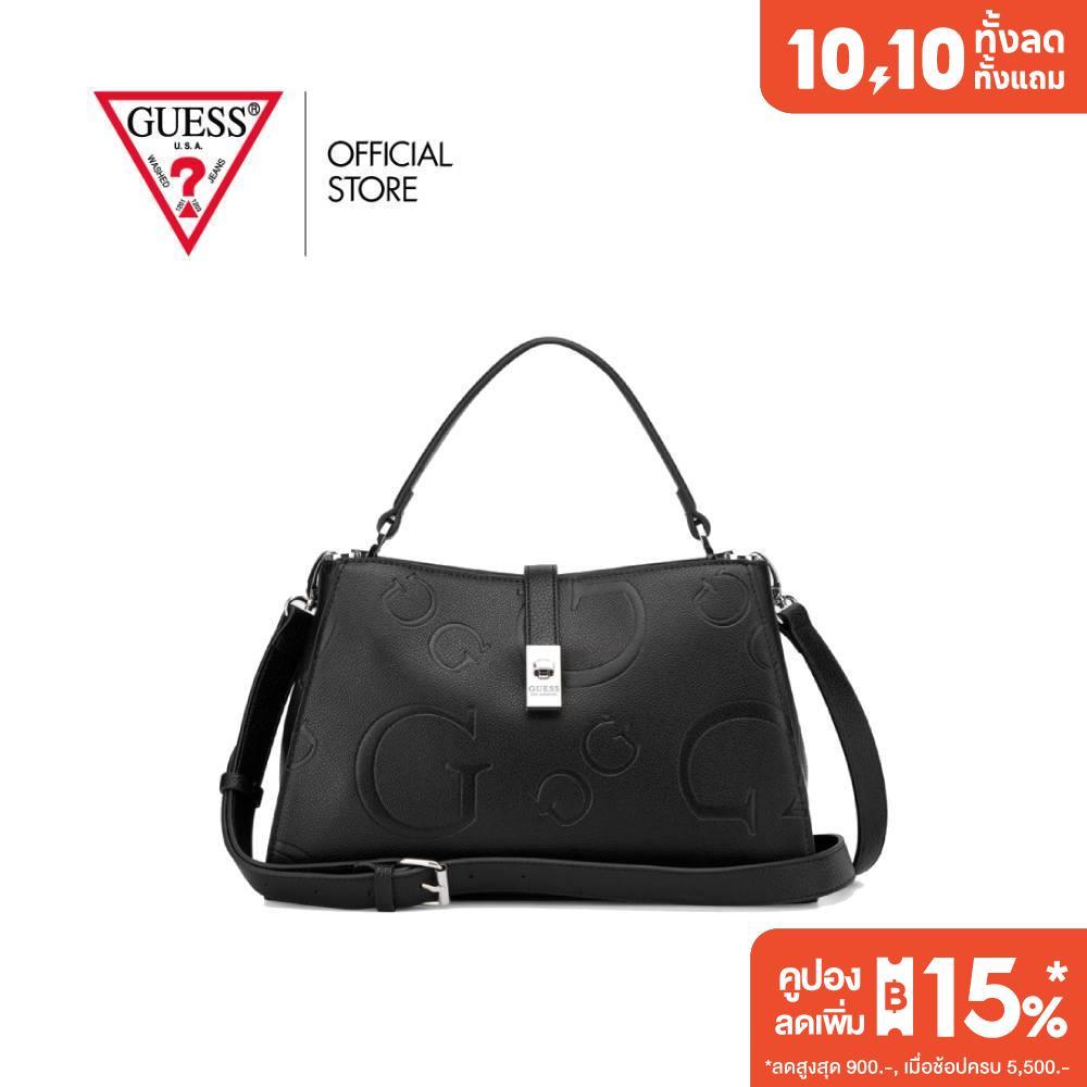 GUESS حقيبة RUDIE Satchel — أسود — صورة 2