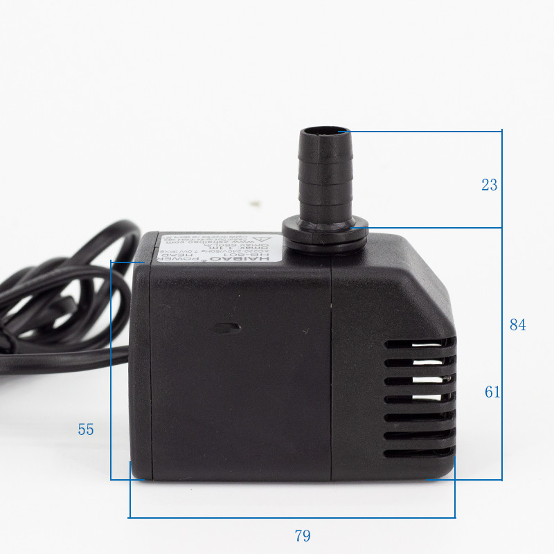 Guangshen Ice Maker ปั๊มน้ํา/Weilian Ice Maker ปั๊มน้ํา HAIBAO HB-801 ปั๊มจุ่ม Universal Type