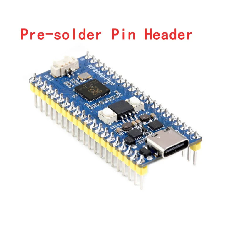 Type-C USB-C RP2040 Micro controller พร้อม Pre-Soldered Header Pins สําหรับ RPI Raspberry Pi PICO MC