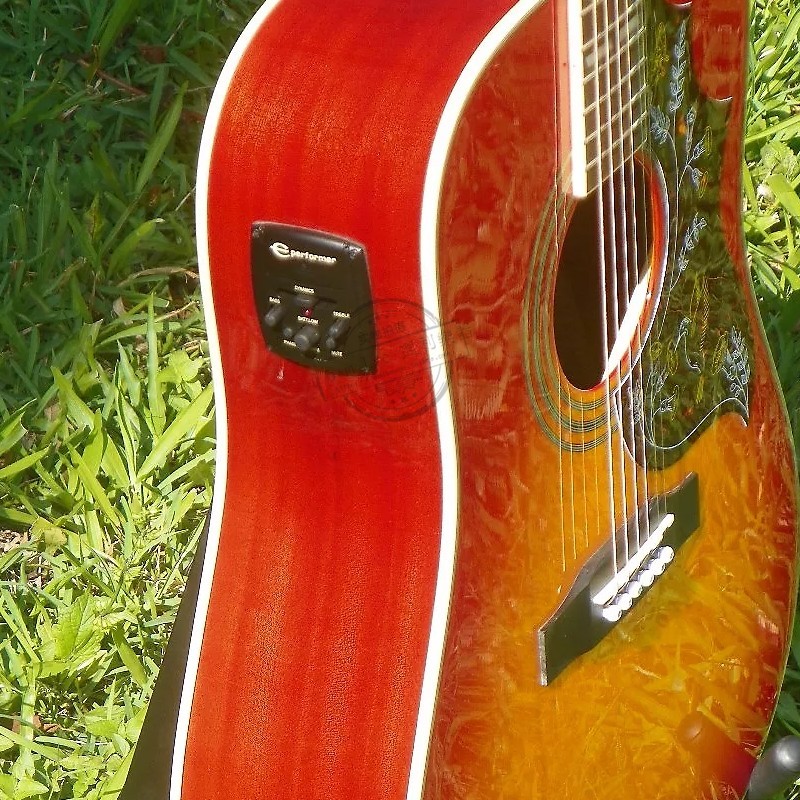 X ราคา 25% ลด Epiphone Hummingbird Pro Hummingbird Pro Guitar Dove Pro Pigeon