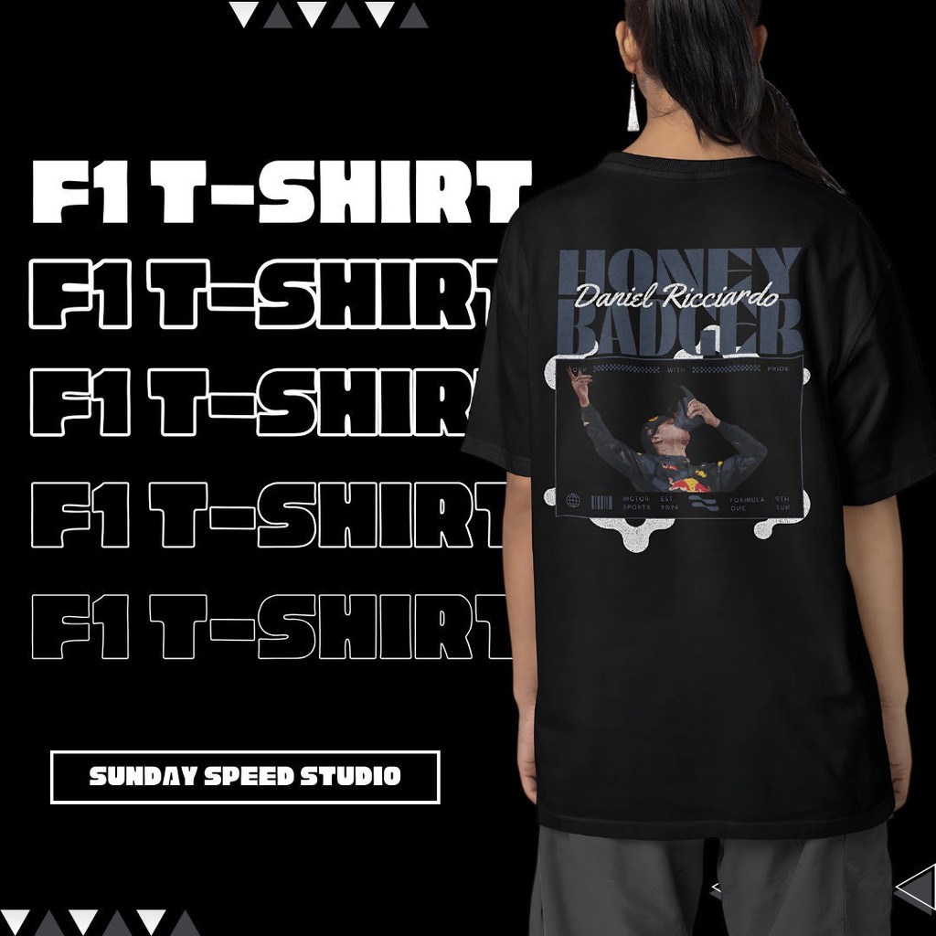 Daniel Ricciardo - เสื้อยืด Honey Badger