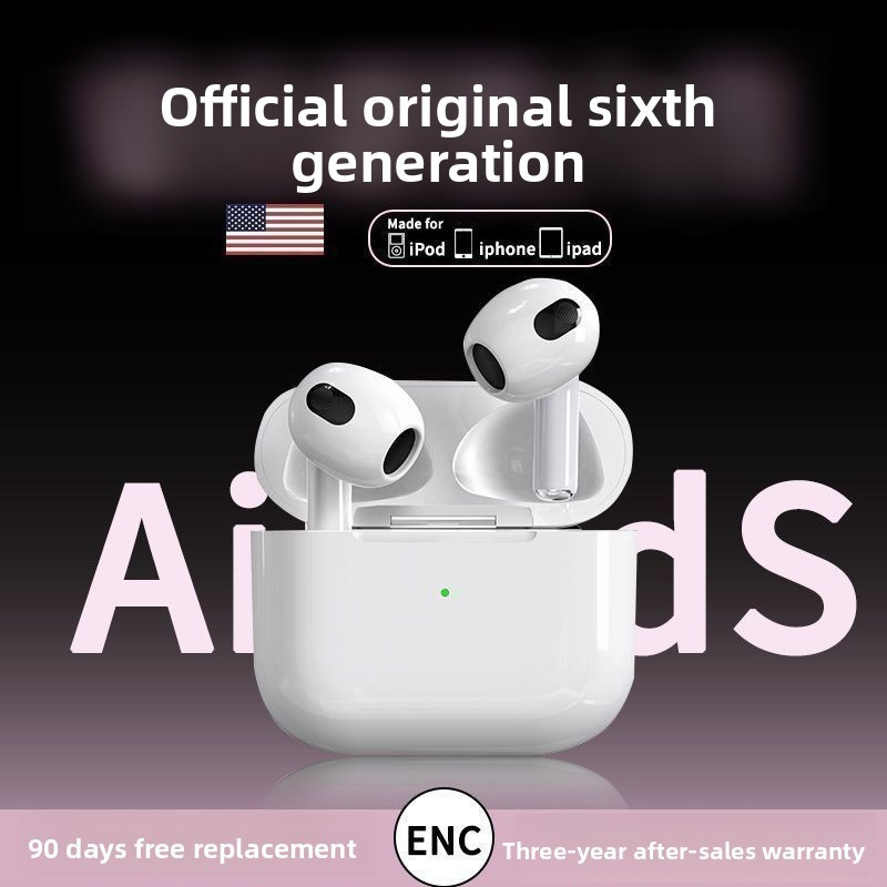 New 2025 Sixth Generation Bluetooth Headphones Noise Reduction High-Quality Wireless Headphones