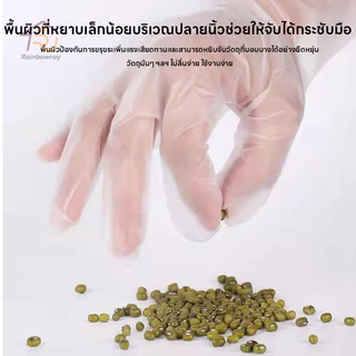 ถุงมือ TPE ถุงมือทำอาหาร ถุงมือยาง เกรดอาหาร อเนกประสงค์ ใช้แล้วทิ้ง เหนียวพิเศษ ไม่ขาดง่าย