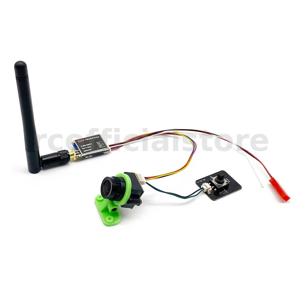 5.8G 40CH 600mW 7-12V เครื่องส่งสัญญาณรองรับ OSD Analog 1200TVL กล้อง VTX สําหรับ RC FPV Drone