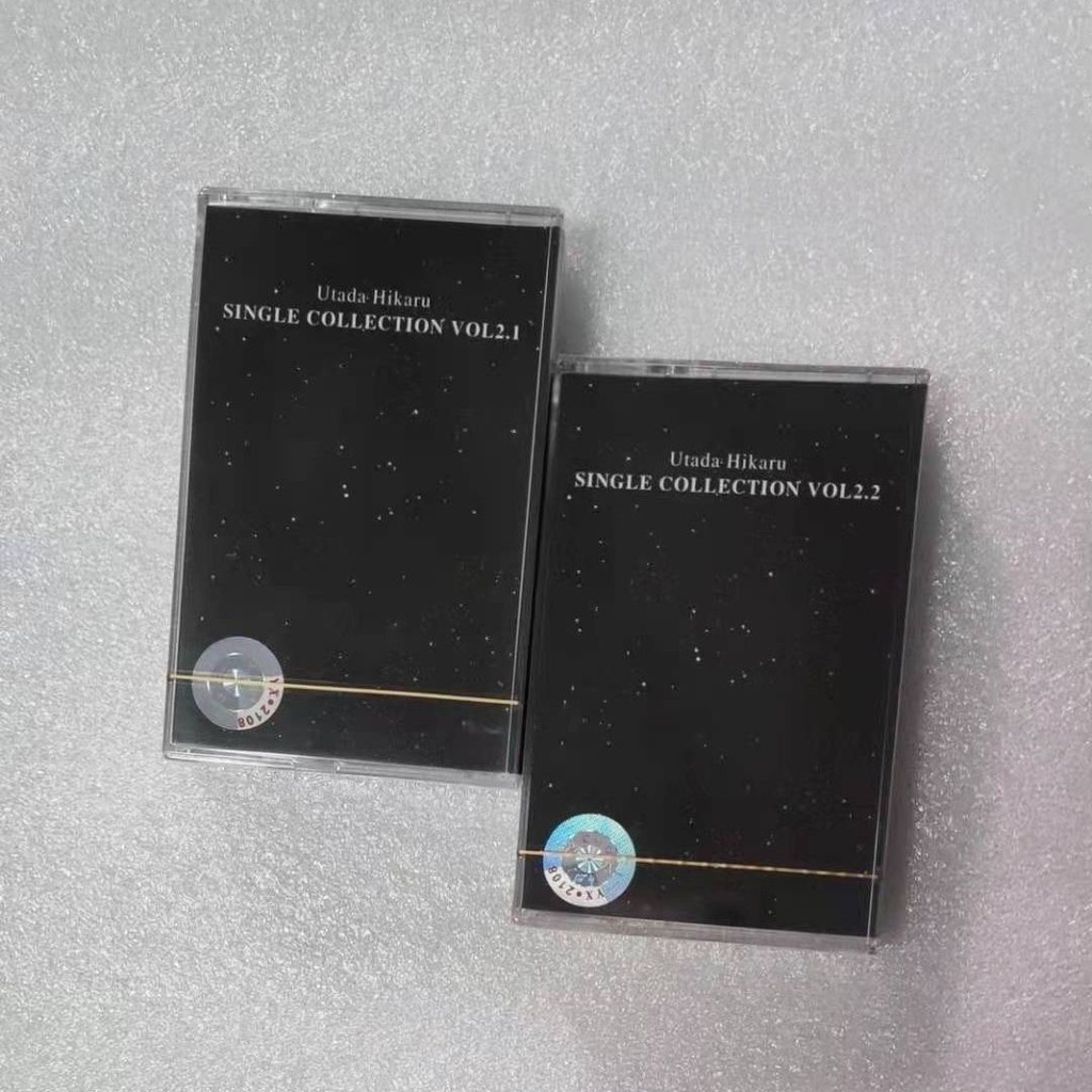 WSANGUISP13 Utada Hikaru เพลงญี่ปุ่นเทป Utada Hikaru Collection + Volume 2 Walkman Cassette ยี่ห้อให