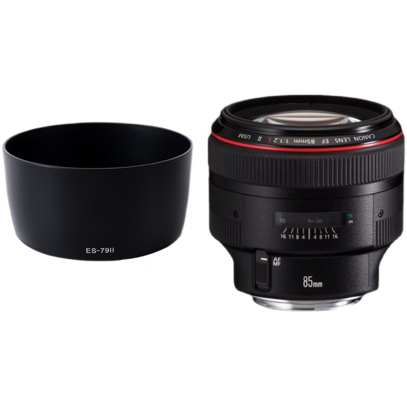 Canon 85 f1.2 เลนส์ฮูดตาโต EF 85mm f/1.2L II USM รุ่นที่สอง 72mm รุ่น