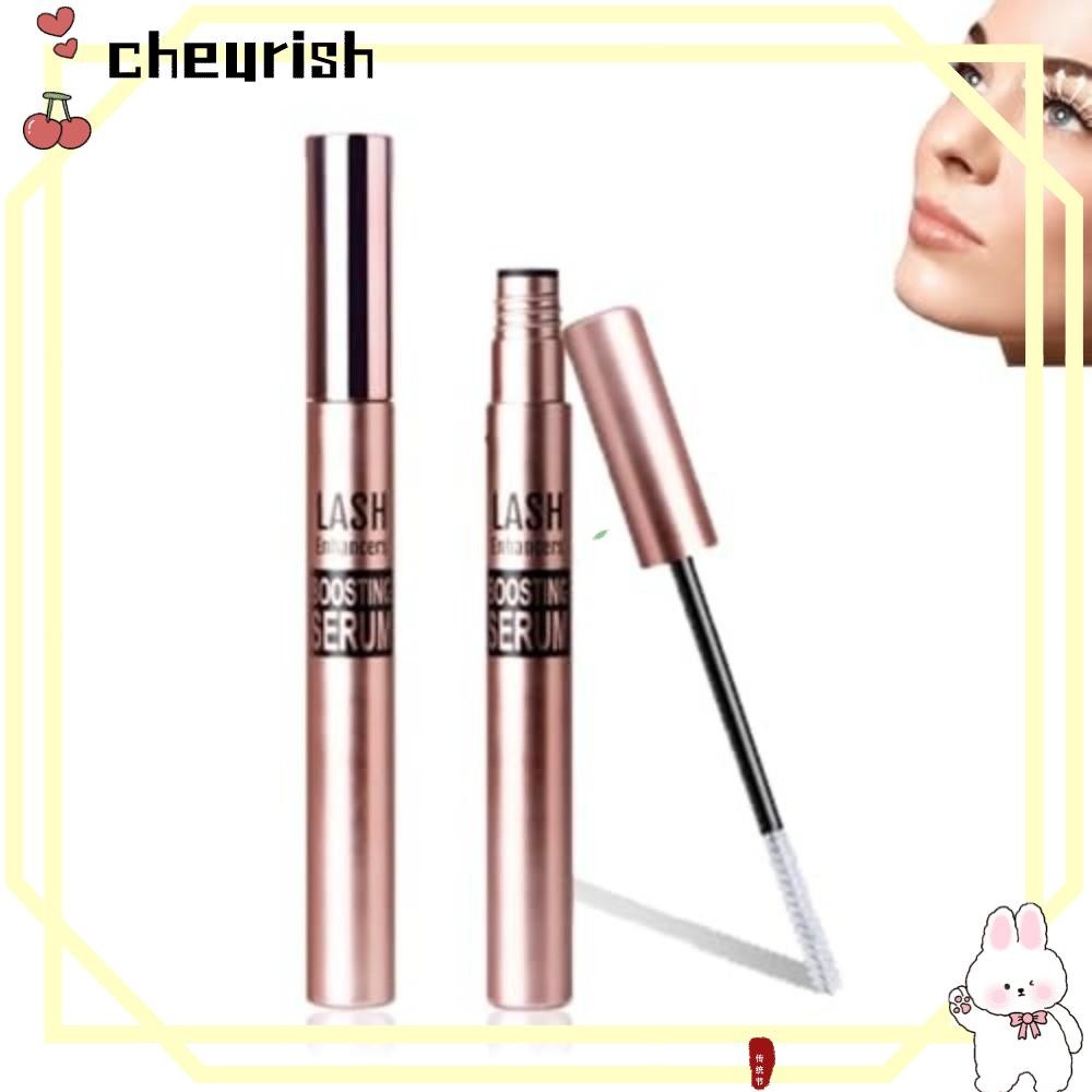 CHEURISH Lash Serum, หัวแปรง Safe & Gentle Lash Enhancers Boosting Serums, Natural Longer Fuller หนา