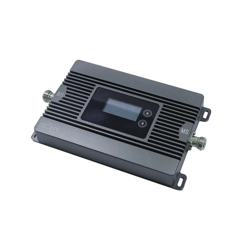 บรรจุภัณฑ์เดิม 900mhz 300-1500m2 80-85 dBm เครื่องขยายสัญญาณบูสเตอร์มือถือ Repeater สําหรับเครือข่าย