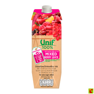 ยูนิฟ น้ำผักผลไม้ผสมมิกซ์เบอร์รี่รวม 100% 1000 มล.