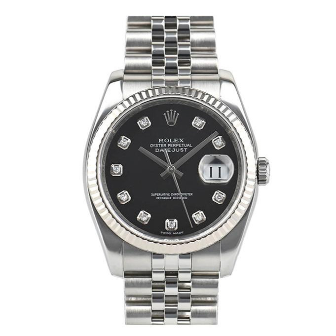 Rolex Rolex Log 36mm นาฬิกาผู้ชายกลไกอัตโนมัติ116234