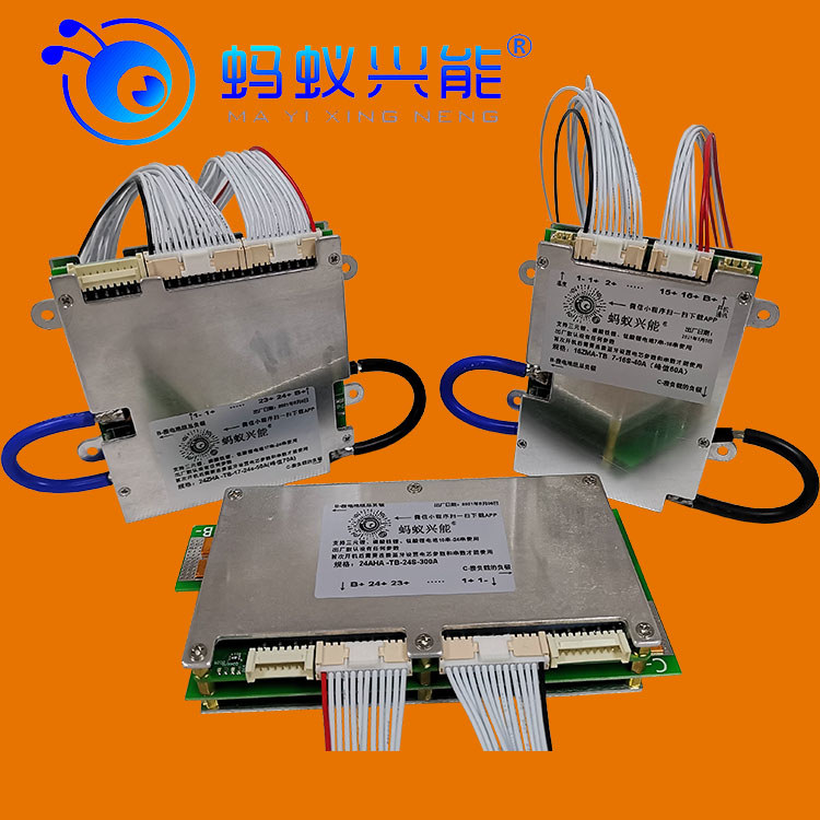 บอร์ดป้องกันมด 32 สาย 300a24S Tri-Yuan แบตเตอรี่ลิเธียมรถยนต์ไฟฟ้า 60v72v แบตเตอรี่ลิเธียมเหล็กฟอสเฟ