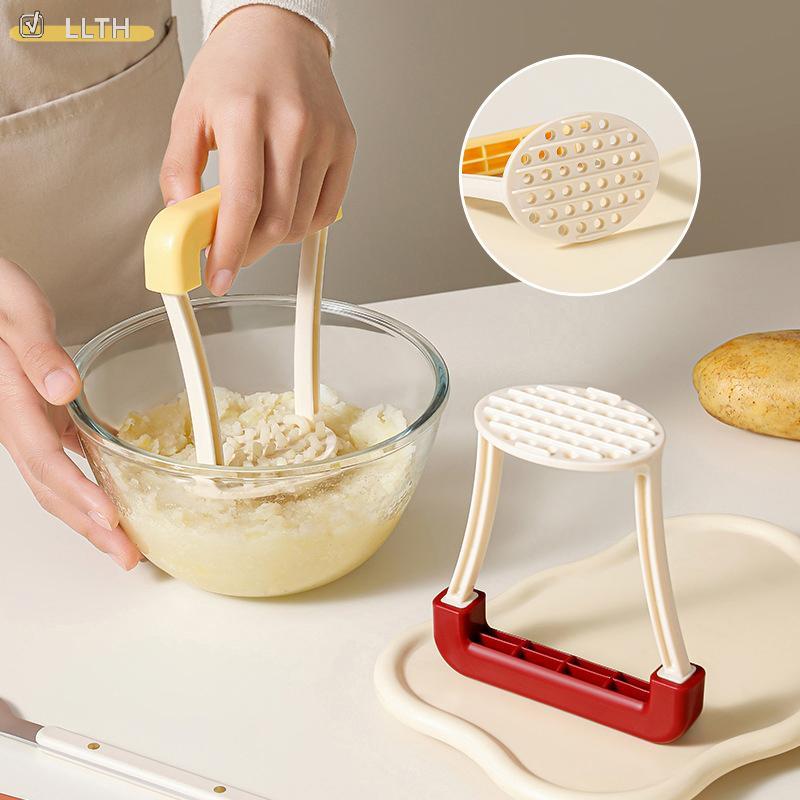 LLTH มันฝรั่ง Mashers ข้าว Masher Puree สีม่วงหวาน Potata ฟักทองเครื่องขูด Makers เครื่องมือ Crusher