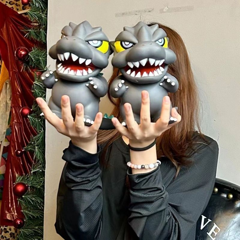 【พร้อมส่ง】ตุ๊กตาก๊อตซิล่า hiya toys godzilla shin godzilla  ก็อดซิลล่า Godzilla pendantcute doll