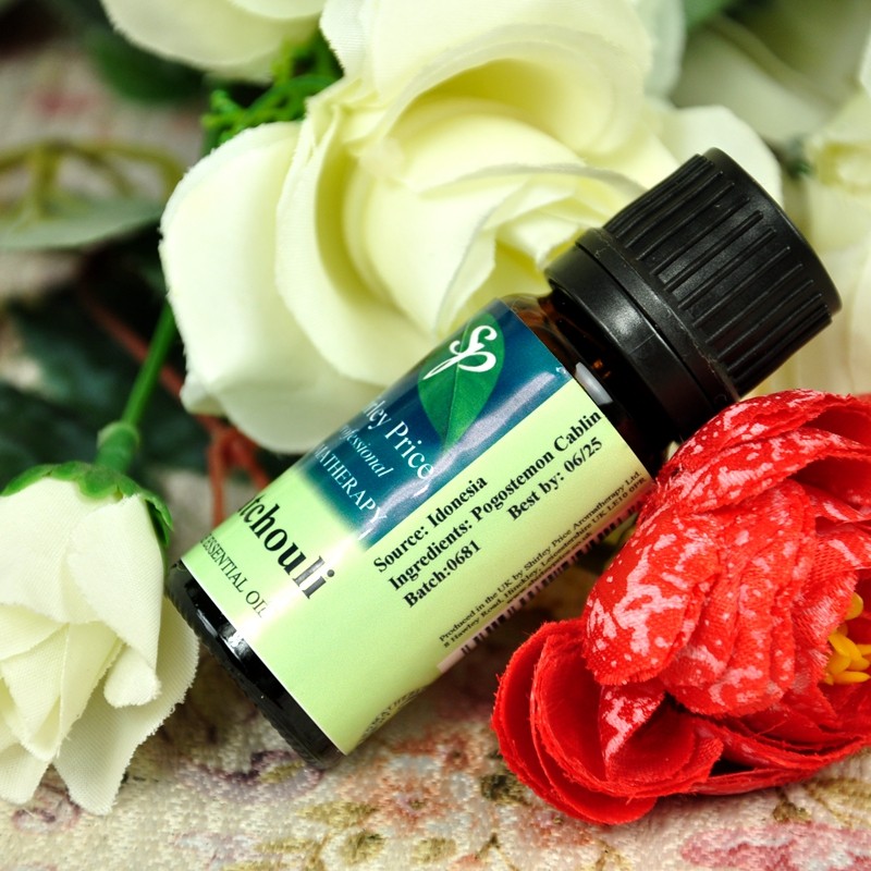 British SP/Shirley Price Patchouli Essential Oil 10ml Acne Fixing Fragrance ไล่แมลง