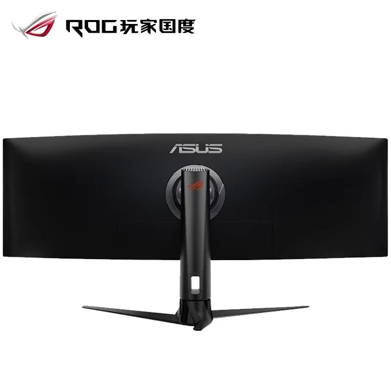 R ROG XG49VQ หน้าจอจอคอมพิวเตอร์ 49 นิ้ว 144hz โค้งพร้อมจอปลาจอแสดงผลสําหรับเล่นเกม Asus