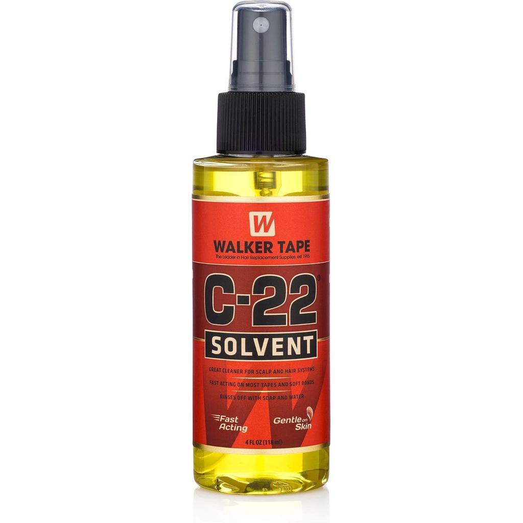 Walker Tape C22 Solvent สเปรย์ 4Oz สําหรับวิกผมลูกไม้และผมปลอมโดย Walker Tape