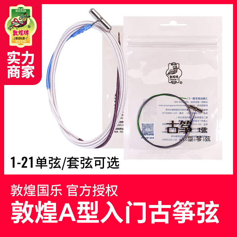 Dunhuang ประเภท Guzheng Strings Guzheng Strings เครื่องดนตรี-Strings ลวดเหล็ก Strings Dunhuang Guzhe