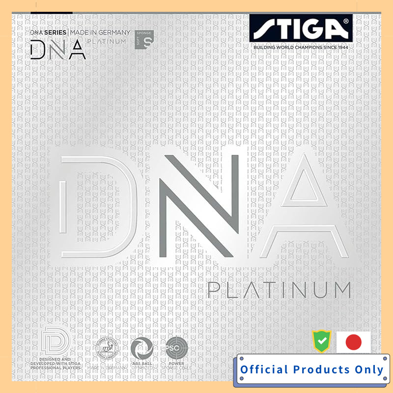 STIGA DNA Platinum S Table Tennis Rubber Red Extra Thick
