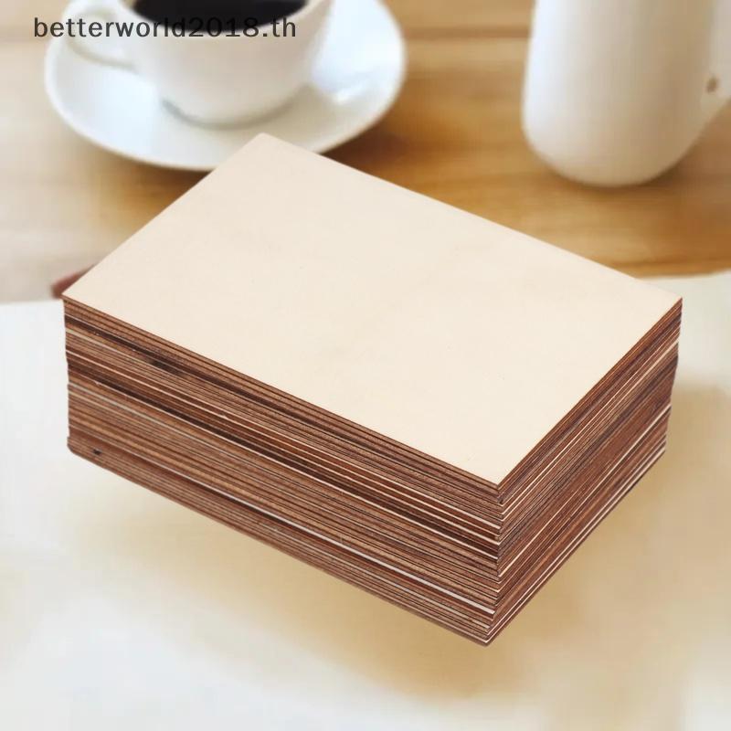 [bet] 24 ชิ้น Boxwood แผ่น Basswood สําหรับตัดเลเซอร์และแกะสลัก,สําหรับงานฝีมือ,เครื่องประดับ DIY รุ