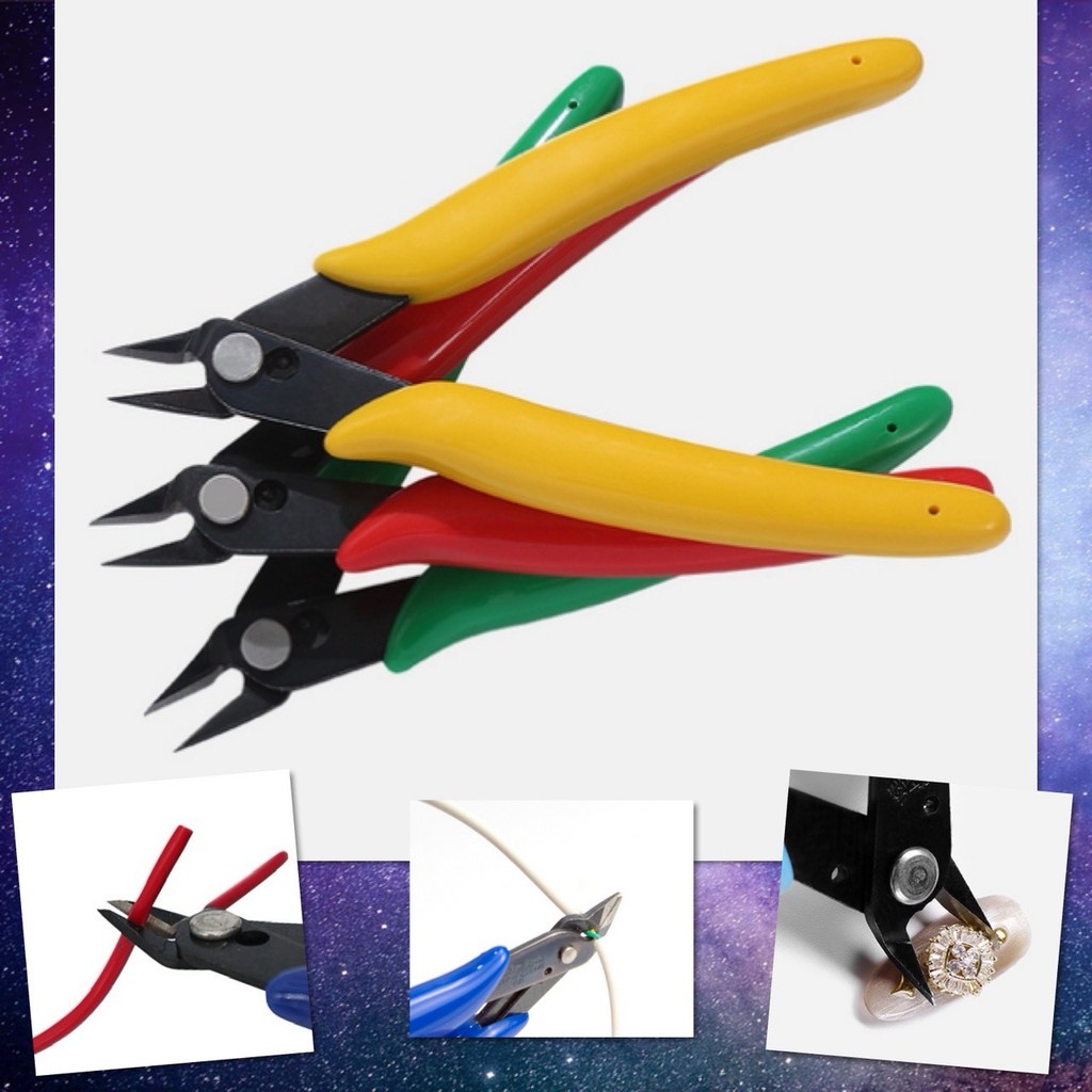 🐱 คีม ตัด เคเบิ้ลไทร์ สายรัด cable tire รุ่นคมพิเศษ คีมขนาดเล็ก คีมตัดสายไฟ อเนกประสงค์ เครื่องมือช่