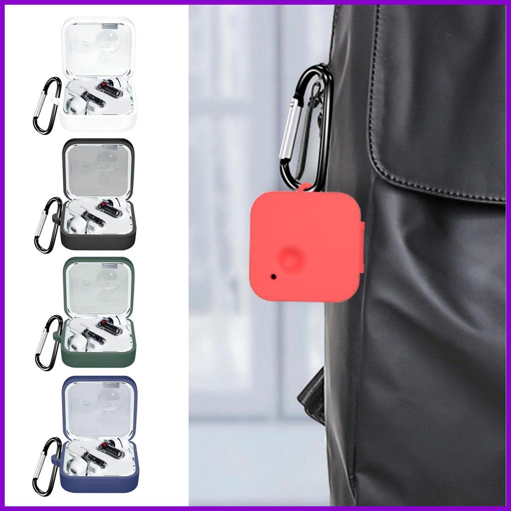 เคสป้องกันสําหรับ Nothing Ear 2 TWS หูฟังอุปกรณ์เสริมกล่องชาร์จสําหรับ Nothing Ear 2 ซิลิโคน meilde