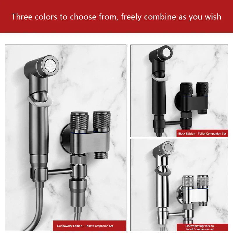 1PC Toilet Cleaning Toilet Cold Water Portable Toilet Toilet spray Toilet Accessories Handheld Bathr