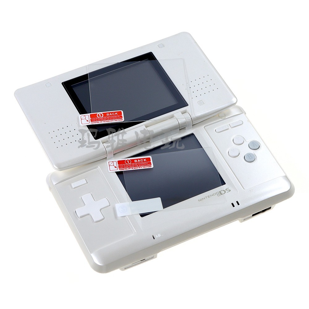 NDS ฟิล์มกระจกนิรภัยหน้าจอด้านบนฟิล์มป้องกันหน้าจอล่างฟิล์มสัตว์เลี้ยงฟิล์มนุ่ม nds เกมคอนโซลหน้าจอฟ