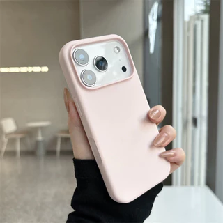 ซิลิโคนเหลวแม่เหล็กเคสโทรศัพท์ภายในสําหรับ ไอโฟน 17 16 มือโปร สูงสุด 17อากาศ 17 16 15 14 13 กันกระแทกป้องกันปลอก
