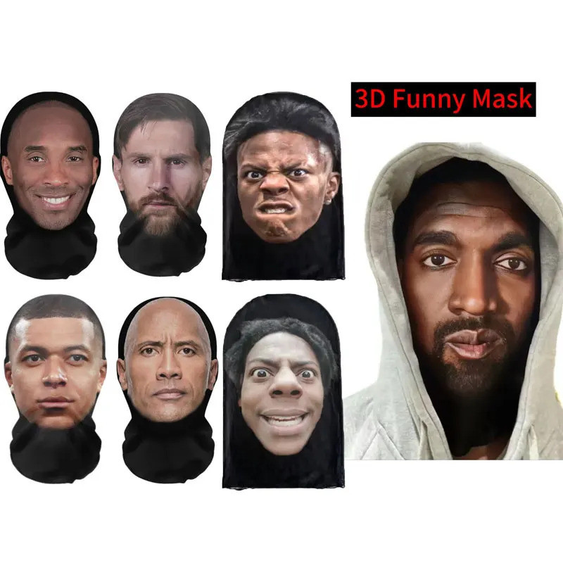 3d พิมพ์หน้ากากคอสเพลย์ Props ตาข่ายยืดหยุ่น Face Mask สําหรับผู้ชายผู้หญิงคอสเพลย์ Headwear อุปกรณ์