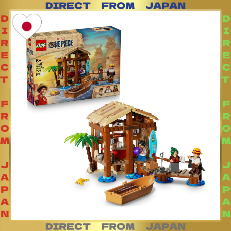 【DIRECT FROM JAPAN】LEGO One Piece Fusha Village Shanks Red Hair Devil Fruit Gomu Gomu Fruit Straw Ha