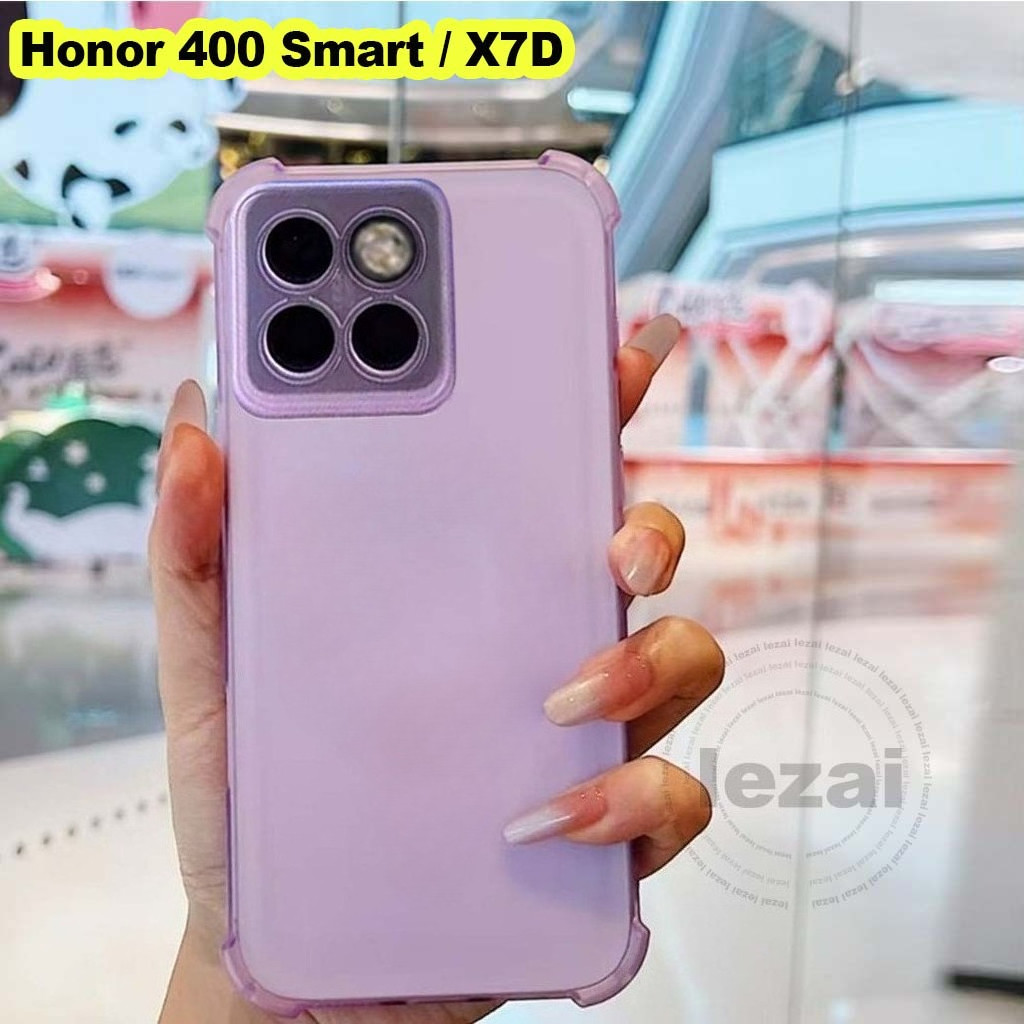 เคสHonor 400 Smart 400Smart 5GเคสHonor X7D X7 dเคสClear Shock proof Matte Soft TPU ฝาหลัง