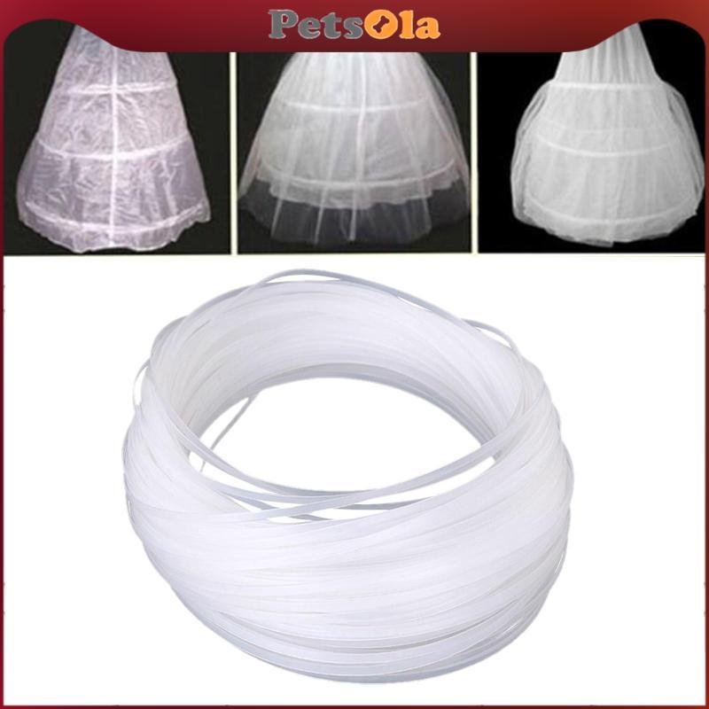 [PETSOLA] 100 เมตร Boning Corset พลาสติก Stereotype ชุดแต่งงานเสื้อผ้าสนับสนุนของเล่นกระเป๋าเดินทางว