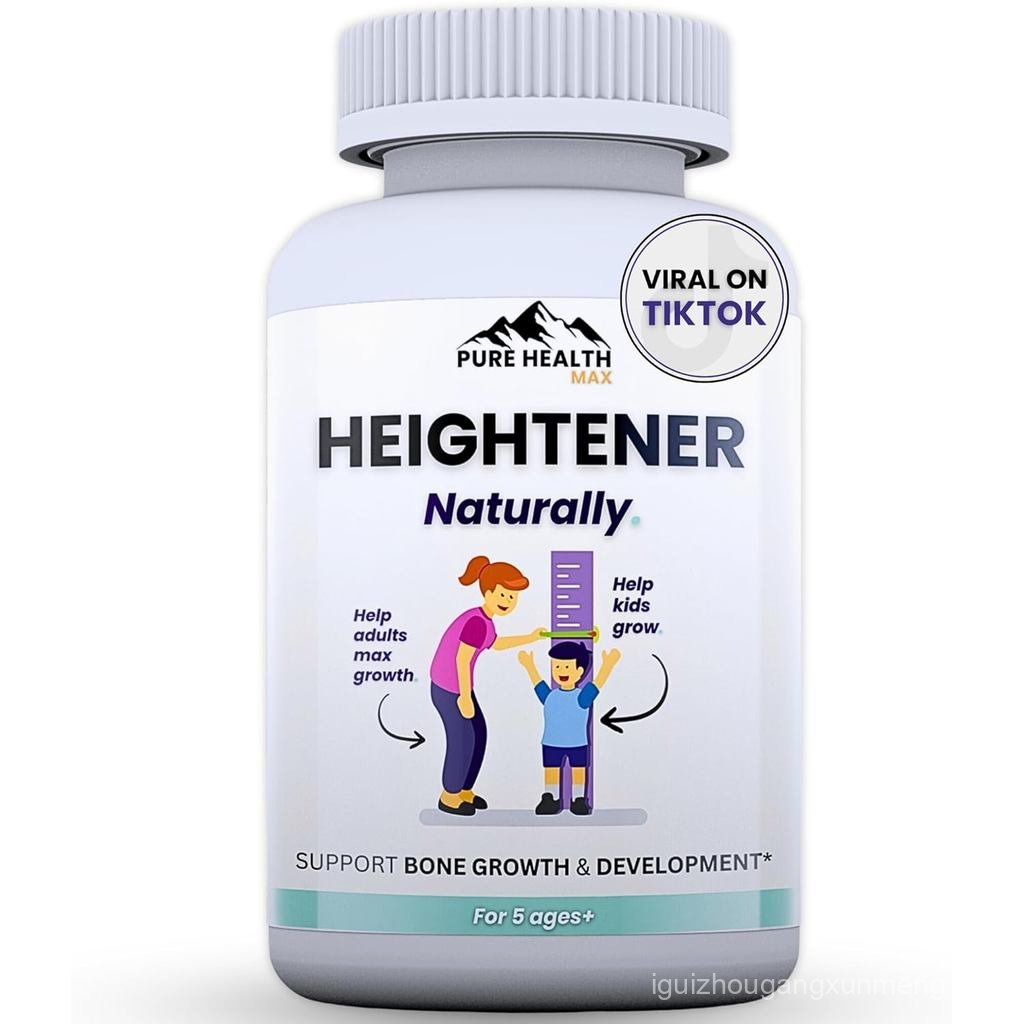 เพิ่มความสูง - อาหารเสริมการเจริญเติบโตความสูงตามธรรมชาติสําหรับเด็กวัยรุ่นและผู้ใหญ่เพื่อเพิ่มความแ