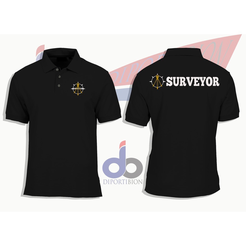 Surveyor Polo T-shirt/surveyor Collared T-shirt/godesy Engineering เสื้อยืด/โปโล Civil Engineering
