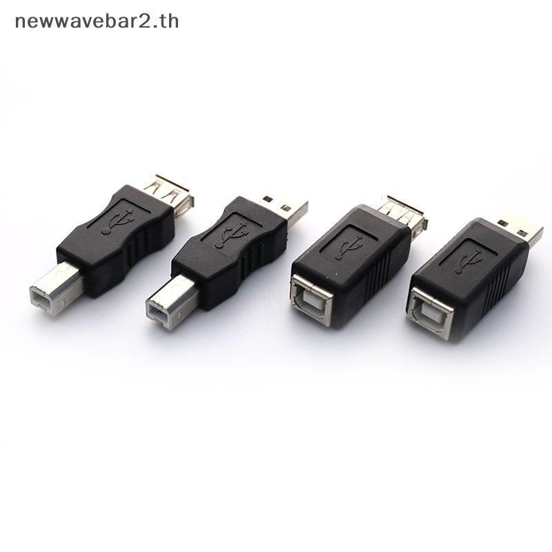 # waveba # USB 2.0 type A Female to type B Male Printer Scanner Adapter Converter Connector.