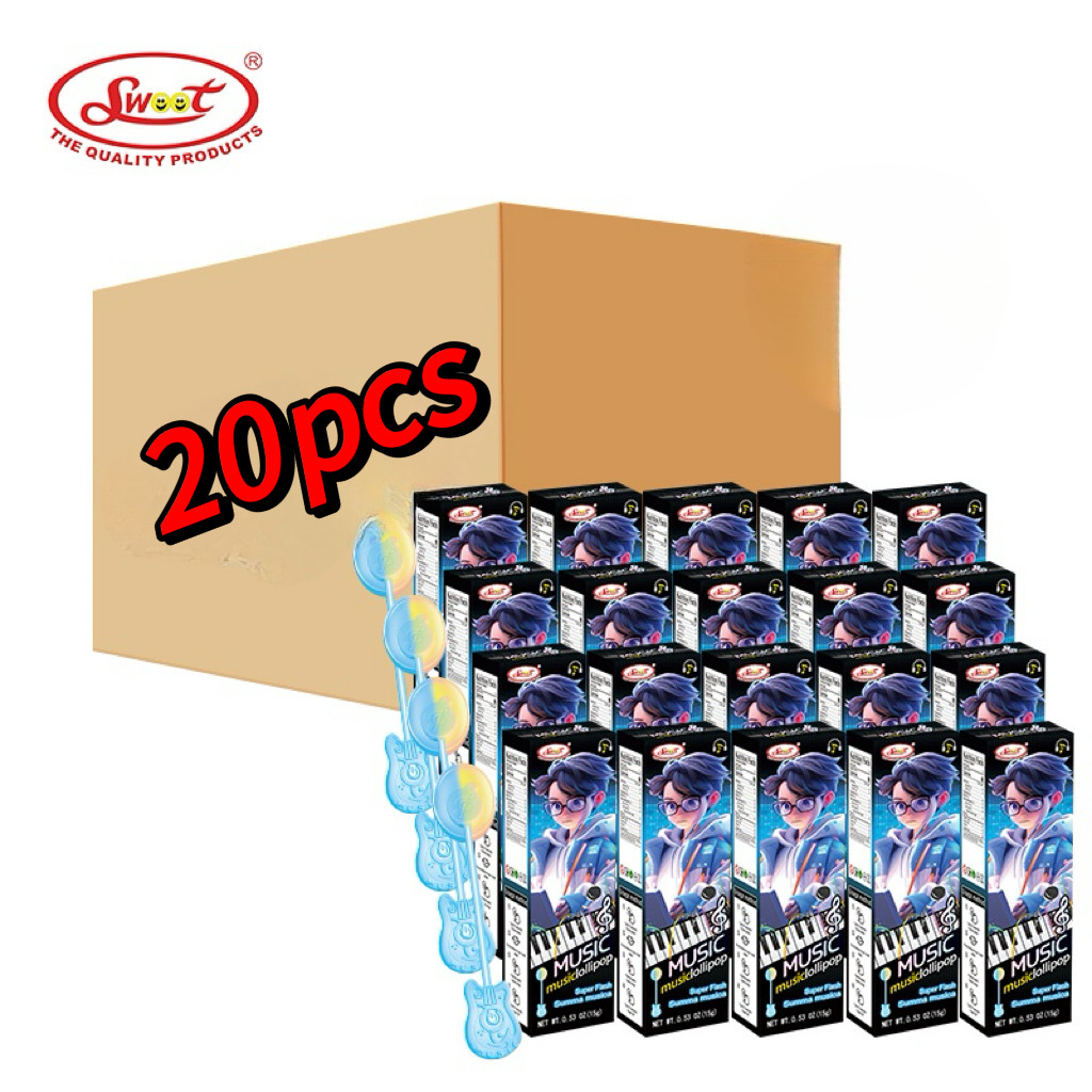 SWOOT ขนม แพ็ก ขาย ส่ง Wholesale Music Lollipop Bone Conduction ร้องเพลง Candy Bulk Pack ความแปลกใหม่ขนมขบเคี้ยว Party ของขวัญ