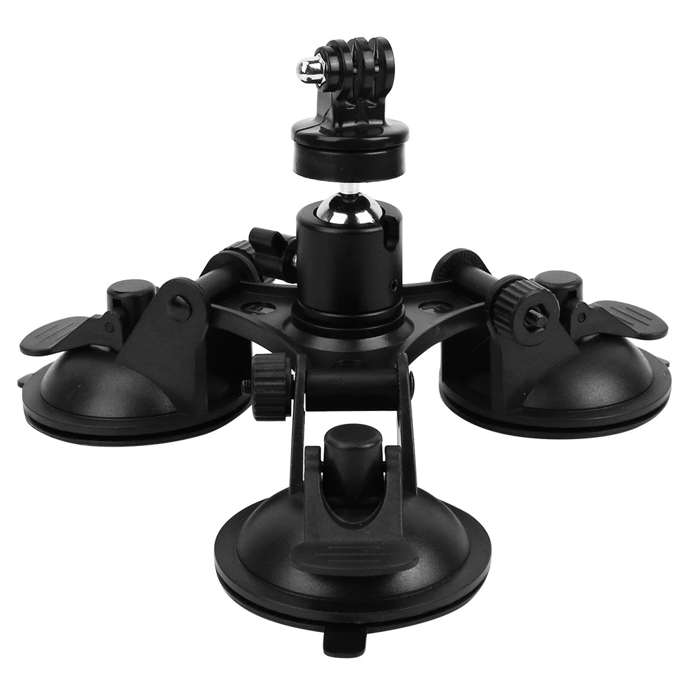 รถ กล้อง ที่ยึดถ้วยดูดติดสามทนต่อการสึกหรอสำหรับ OSMO GoPro thumbnail 7