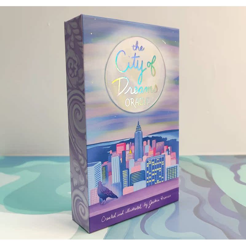 พร้อมสต็อกนําเข้าของแท้รุ่น Dream City Oracle Card The City of Dreams Oracle Deck