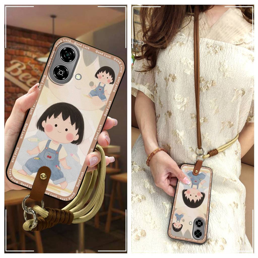 Graffiti ป้องกันเคสโทรศัพท์สําหรับ ZTE Blade A35e 6GB RAM 64GB Soft Case Dirt-resistant Anti-knock A