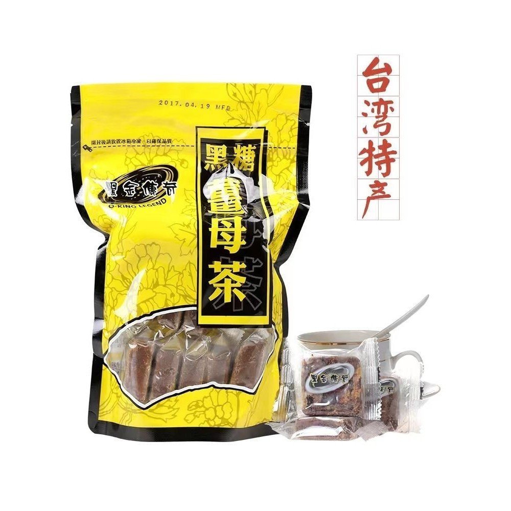 ไต้หวัน Tamsui Old Street Specialty Black Gold Legendary Four-in-One Ginger Tea Brown Sugar Ginger T