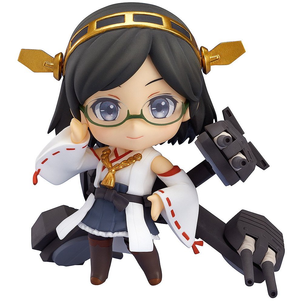 Nendoroid Fleet Collection -Kancolle- Kirishima Non-Scale ABS & ATBC-PVC Painted Movable Figure